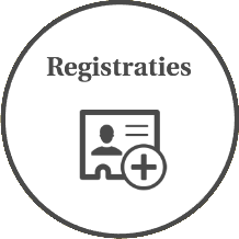 Logo van registraties