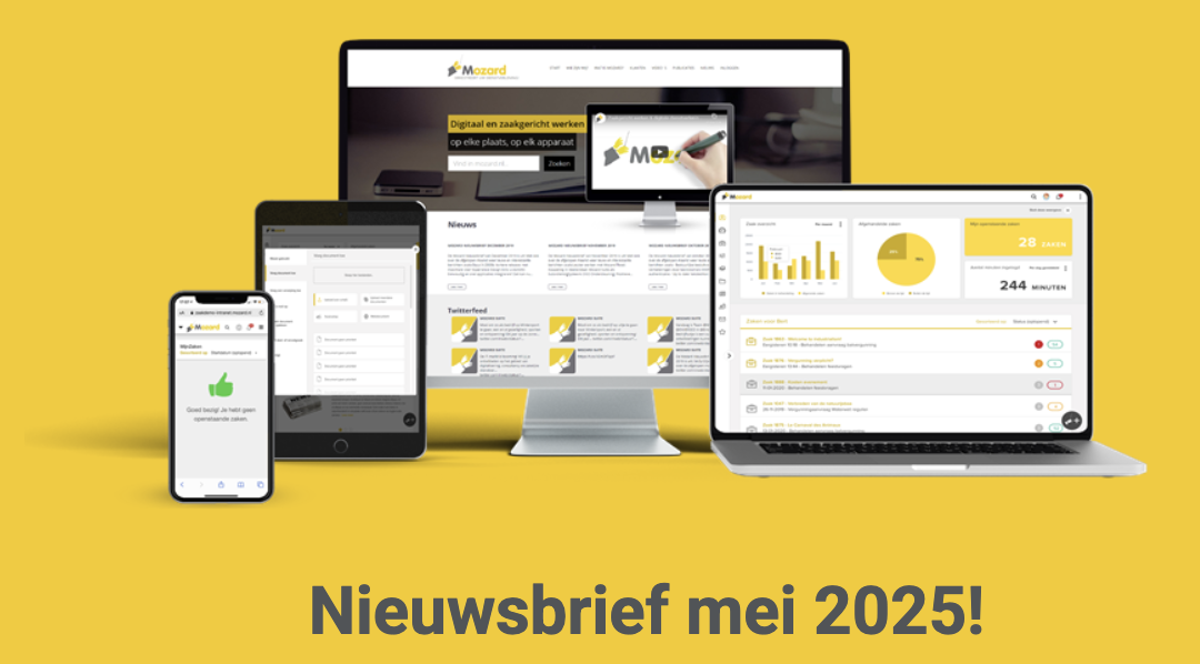 Mozard nieuwsbrief mei 
